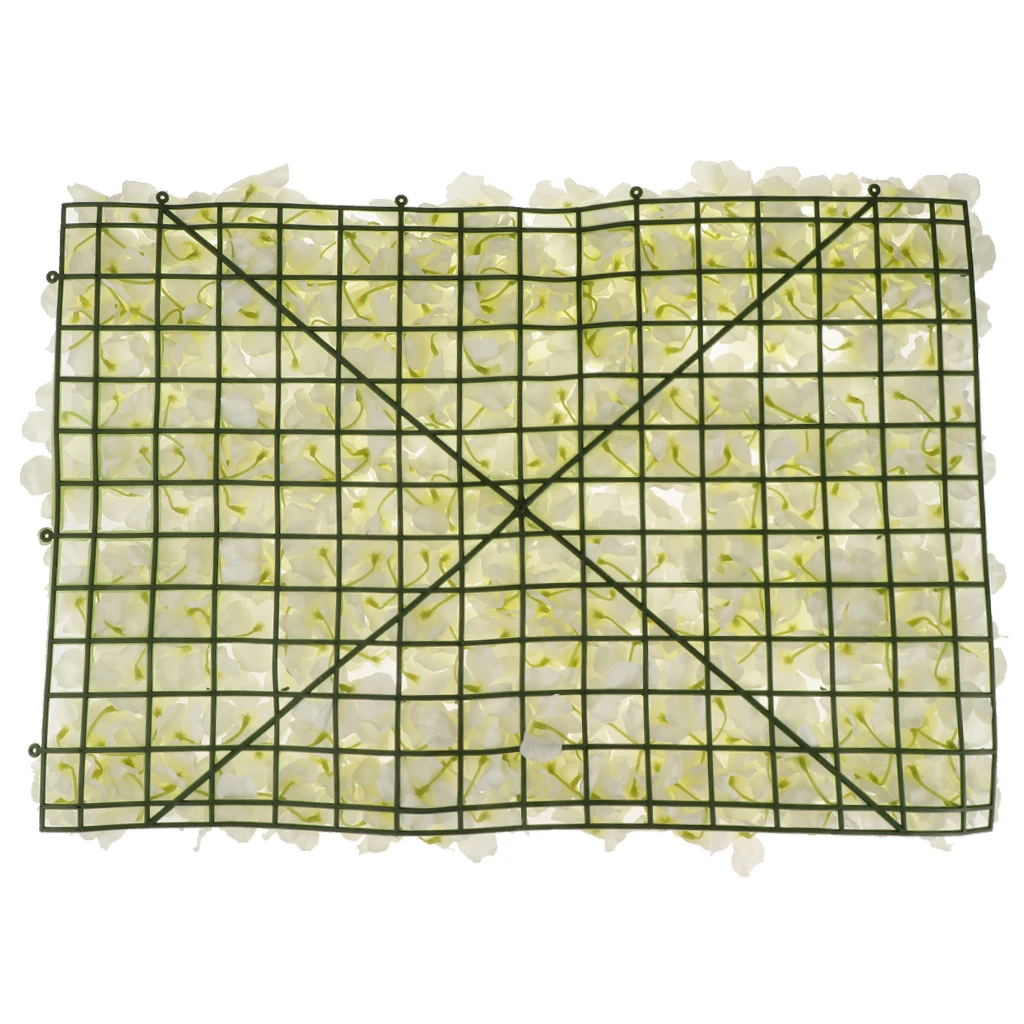 Fake Flower Wall Panels Artificial Hydrangea Wedding Venue Background Wall Decoration Garden Party Backdrop Decor 60X40CM 