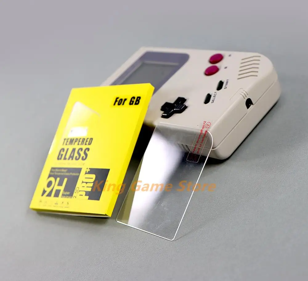 1pc/lot Glass Tempered film for Gameboy GB GBA GBC GBP GBA SP Tempered film glass guard Protection screen Anti Scratch