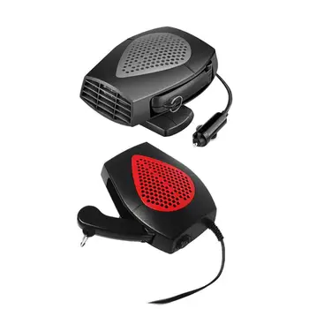

Vehicle Car Truck Fan Heater Warm Window Windscreen Defroster Demister 4 Hole Car Heat Fan Defroster Defoger