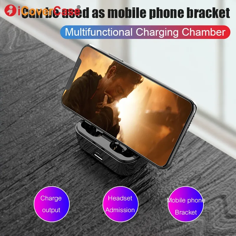 Twins Bluetooth Earphones Wireless Headphone with Charging Box +Mic For Huawei P smart + 2019 Nova 5 4 3 3e Y3 Y5 Y6 Y7 Y9 2018