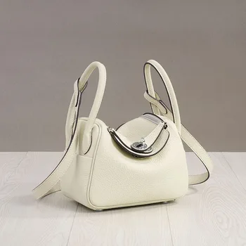 

2020 New Mini Leather Medicine Bag Female Bag Fashion Leather Messenger Small Bag Mini Shoulder Bag Doctor Bag