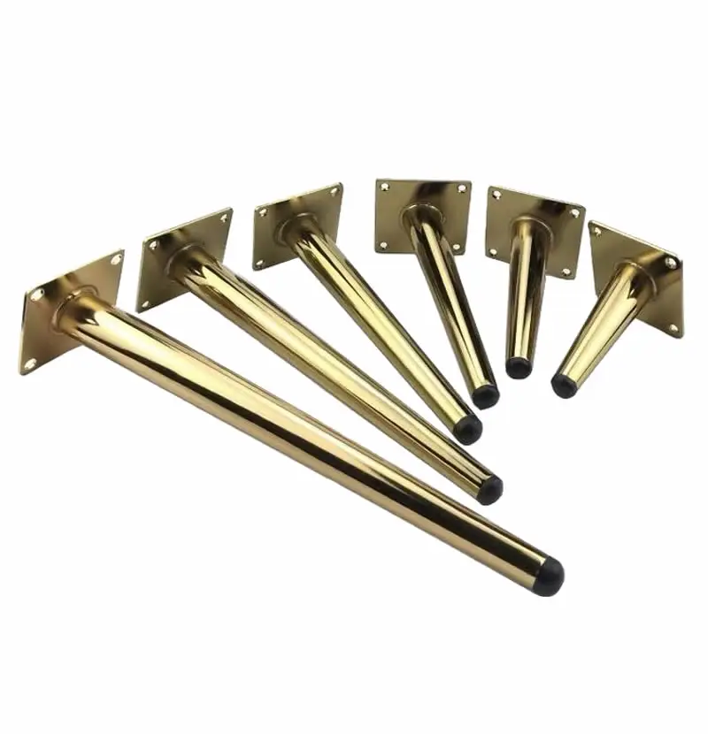 Description Picture 4 of itemBright gold Luxurious atmosphere, TV cabinet feet Sofa table and chair legs support Foot coffee table legs,furniture hardware