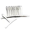 9Pcs Guitar Under string radius gauge Stainless Steel Guitar Builder luthier tools bass strings Repair Set Bass String Measure ► Photo 3/6