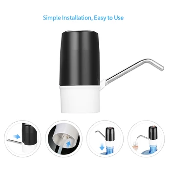 

Hot Automatic Drinking Water Pump Barrel Water Automatic USB Charging Pump Gallon Bottle Drinking Water Pump Electric Dispenser