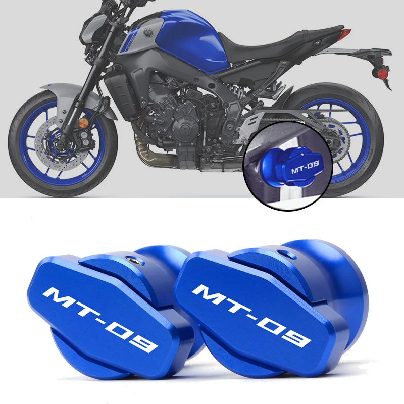 MT09 2022 2021 Motorcycle Accessories 6MM CNC Aluminum Swingarm Spools