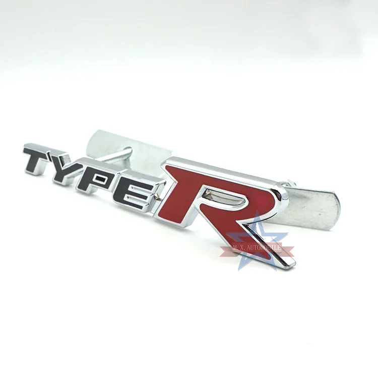 Автомобильные модифицированные автомобильные Логотипы подходят для Honda Typer металлические автомобильные Логотипы