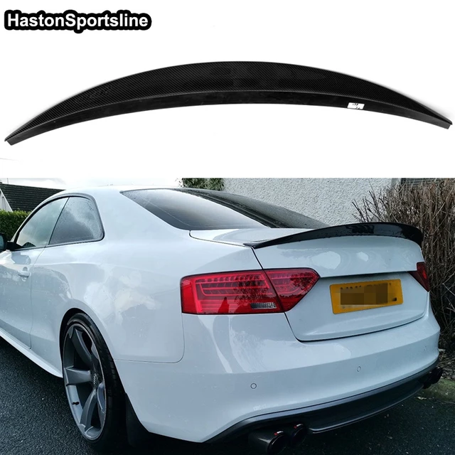 For AUDI A5 B8 B8.5 2Door Coupe 8T3 M4/PSM//S Style Carbon Fiber Rear  Spoiler Trunk Wing 2007-2017（not S5） - AliExpress