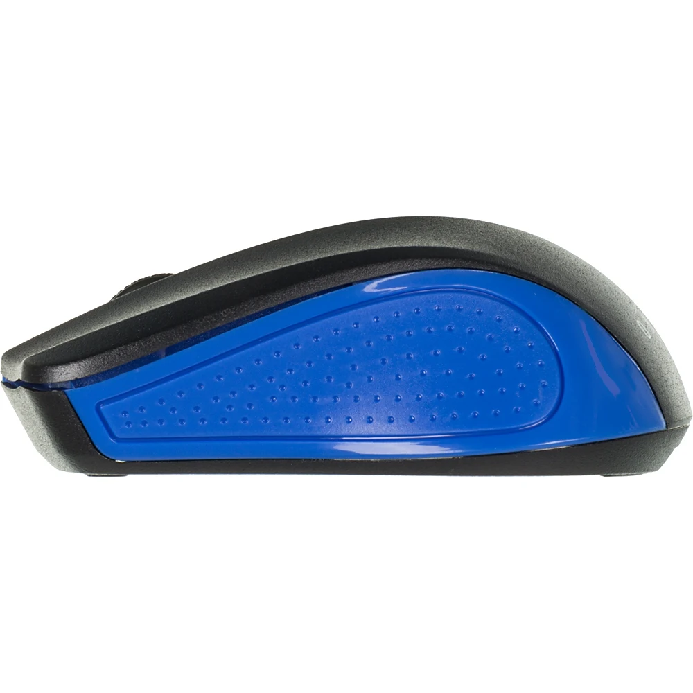 Мышь Oklick 485MW черный/синий оптическая(1200dpi) беспроводная USB(2but