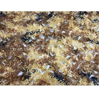 

2X5 2X6 2X7 2X8 4X4 Meter Desert Camouflage Net Hunting Blind Outdoor Camo Netting Camping Sun Shelter Car Cover Decoration