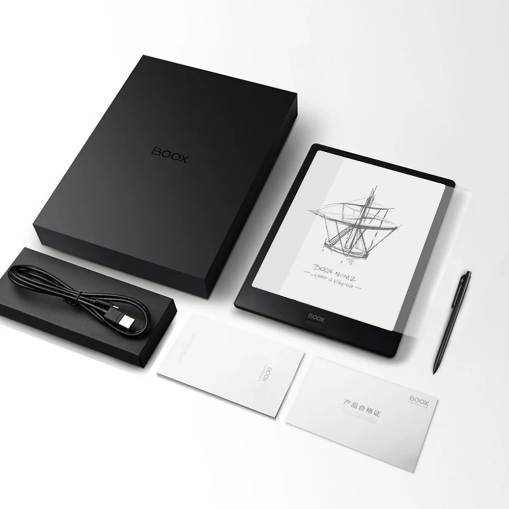 BOOX Note2 ebook Reader 10," E-reader Wi-Fi e-ink гибкий Tou-ch cta экран цифровой блокнот Android передний светильник электронная книга