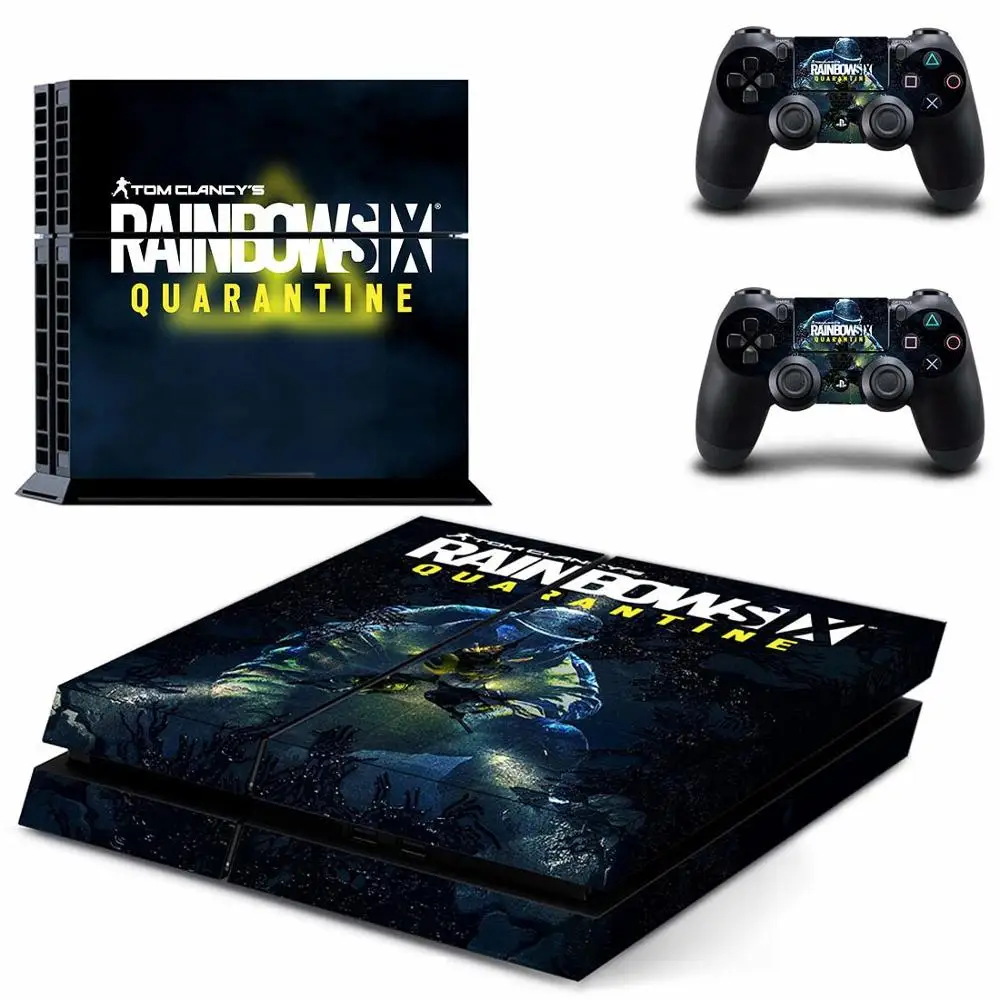 Наклейка s Rainbow Six: наклейка для PS4 PS 4 наклейки Play station 4 Pegatinas для консоли playstation 4 и 2 контроллера