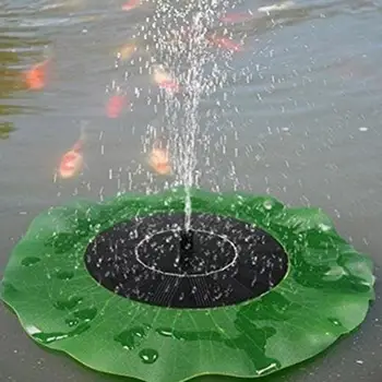 

Bird Bath Pond Waterfalls Fountain Pump Solar Powered Floating Patio Garden Pool
