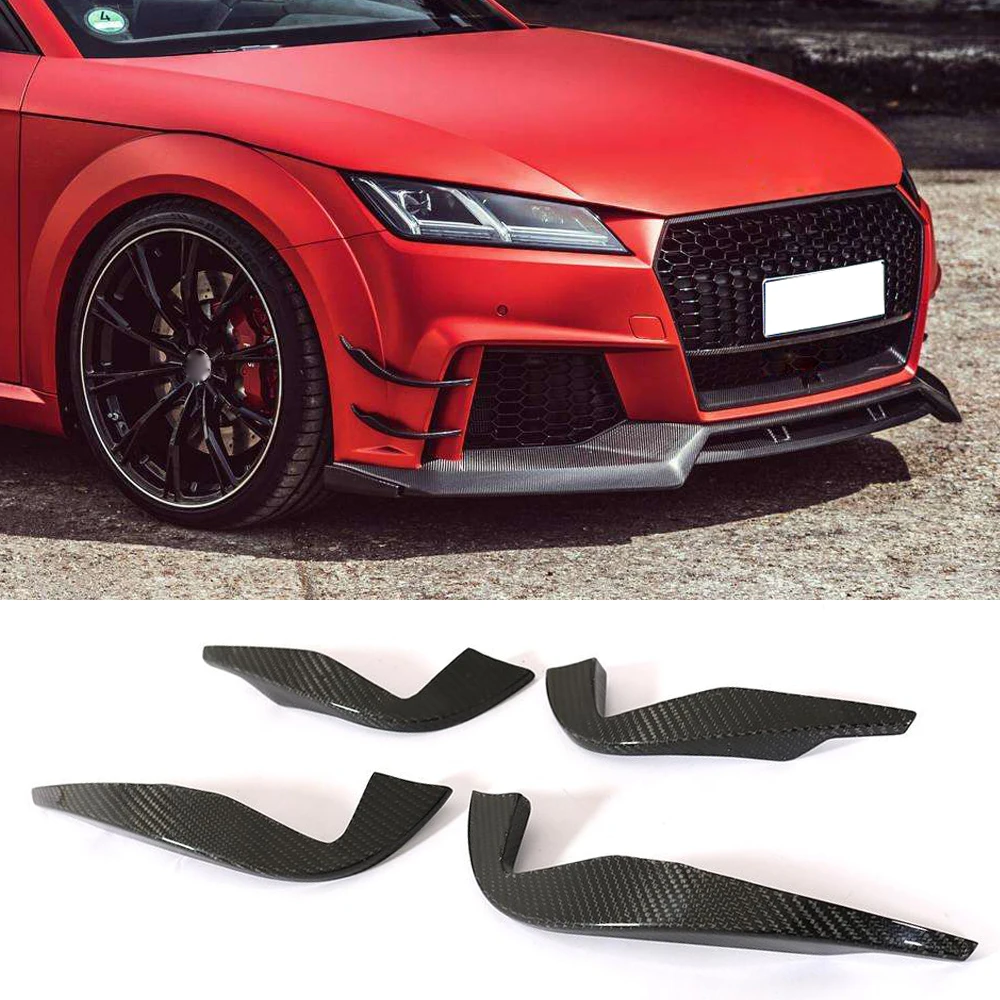 Передний бампер для Audi TTRS MK3 2016 2017 2018 решетка вентиляционного отверстия отделка