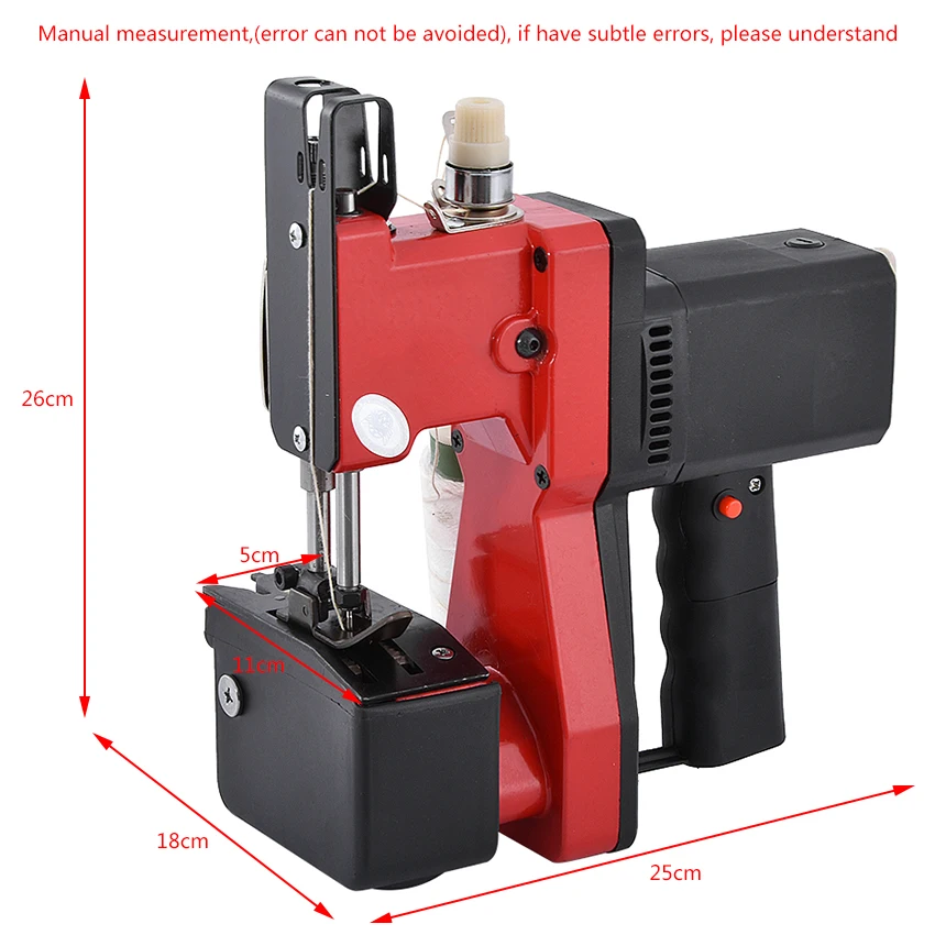  GK9-668 Automatic Portable Small Gunny Bag Woven Bag Packing Machine Sack Closer Mini Electric Rice