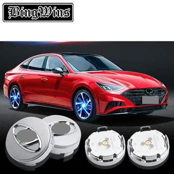 

Car style For 2020 of 10Th HYUNDAI Sonata Refitting the wheel hub lamp with the magnetic suspension luminous wheel cap lamp of L