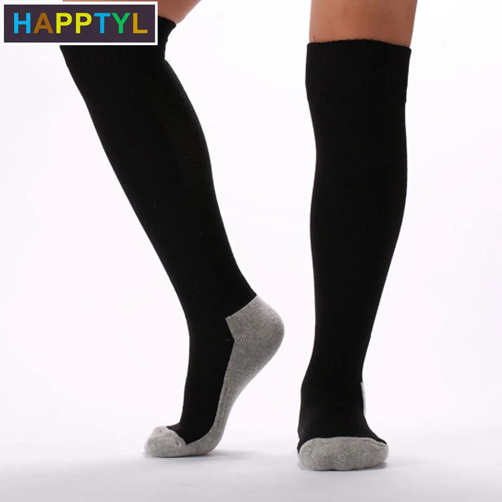 HAPPTYL/1 пара хлопковые футбольные гольфы для мальчиков и девочек Детские Длинные