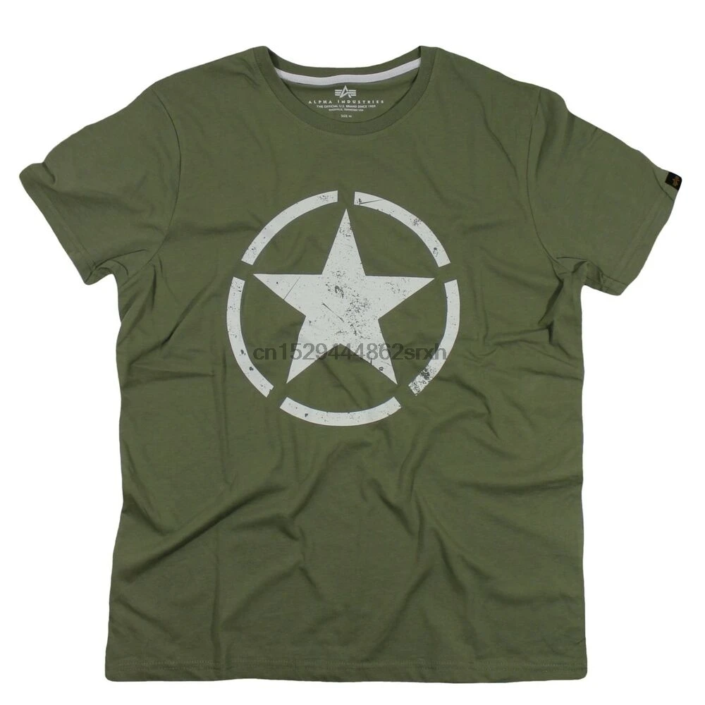 Футболка Alpha Industries Star T Olive|Футболки| |