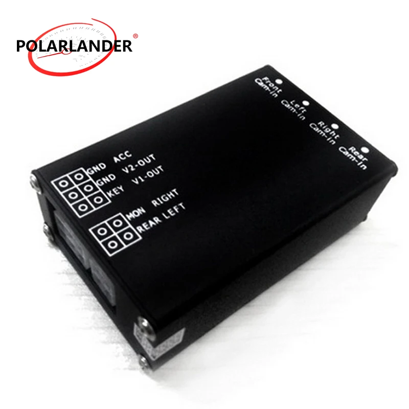 Автомобильный блок управления камерой 4 сторонняя система переключения s для