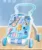 Baby Walker Trolley Anti-rollover Baby Toddler Walker Walker Toy 6-7-18 Месяцев