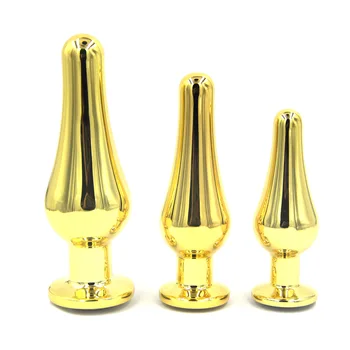 3pcs/set Anal Sex Toys Metal Small Butt Plug Tail Funny Plug Stainless Steel Anal Butt Plug for Women ButtPlug Gay Anal Beads 3
