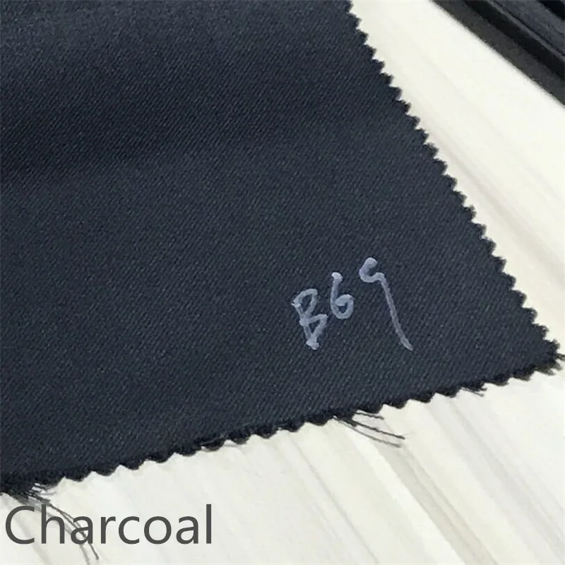 Charcoal Модные мужские костюмы на заказ мужские костюмы жениха белая куртка черные шали и брюки 2 шт - Цвет: Charcoal