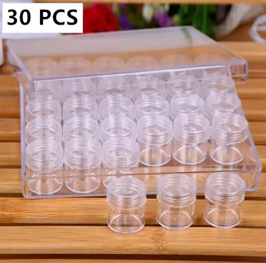 sku1-5 Shirliben 5d Diy алмазная живопись ящик для хранения инструментов дрель ручка круглая квадратная Алмазная Светодиодная панель алмазная живопись роликовый лоток воск - Цвет: sku1-5