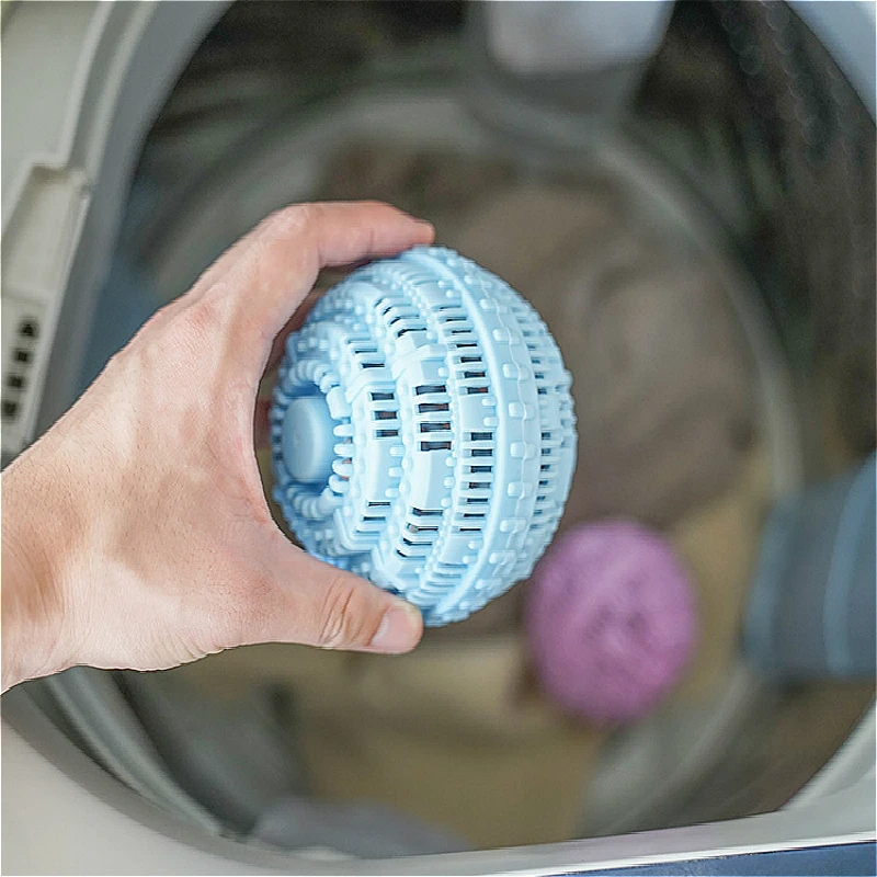 

Reusable Laundry Cleaning Balls Magic Anti-winding Clothes Washing Products Machine WashZilla Anion Molecules Cleaning Tools