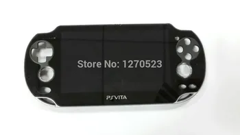 

New LCD Display with Touch Screen with frame Digital Assembly Display Compatible for PS Vita PSVita 1000 Black With Gift