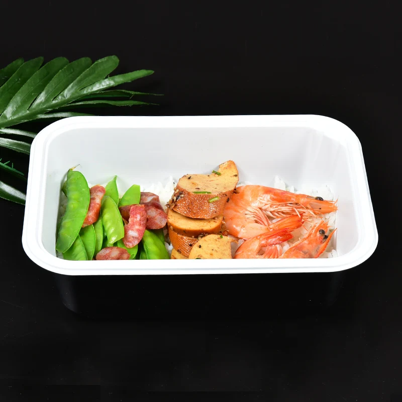 Одноразовый пластиковый Ланч-бокс Bento