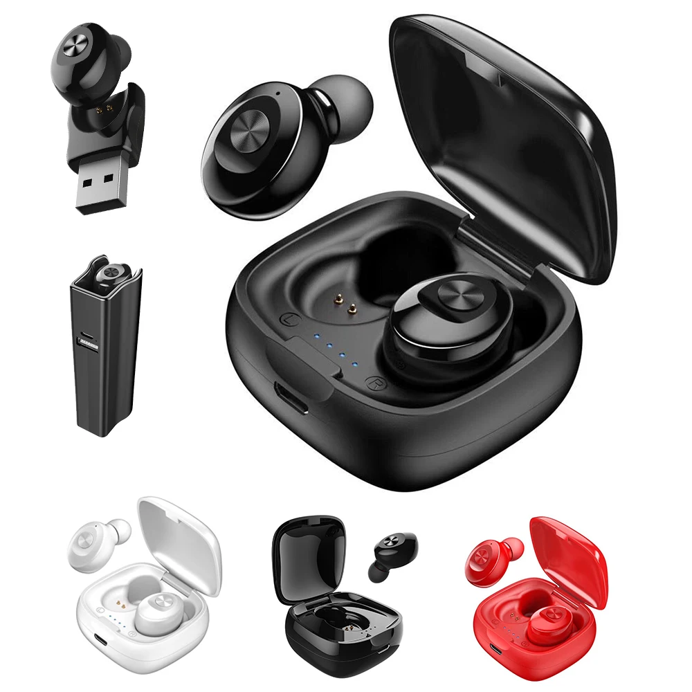 Микрофон, Bluetooth 5,0, наушники для телефона, стерео, беспроводной, Earbus, HIFI, звук, спортивные наушники, игровая гарнитура