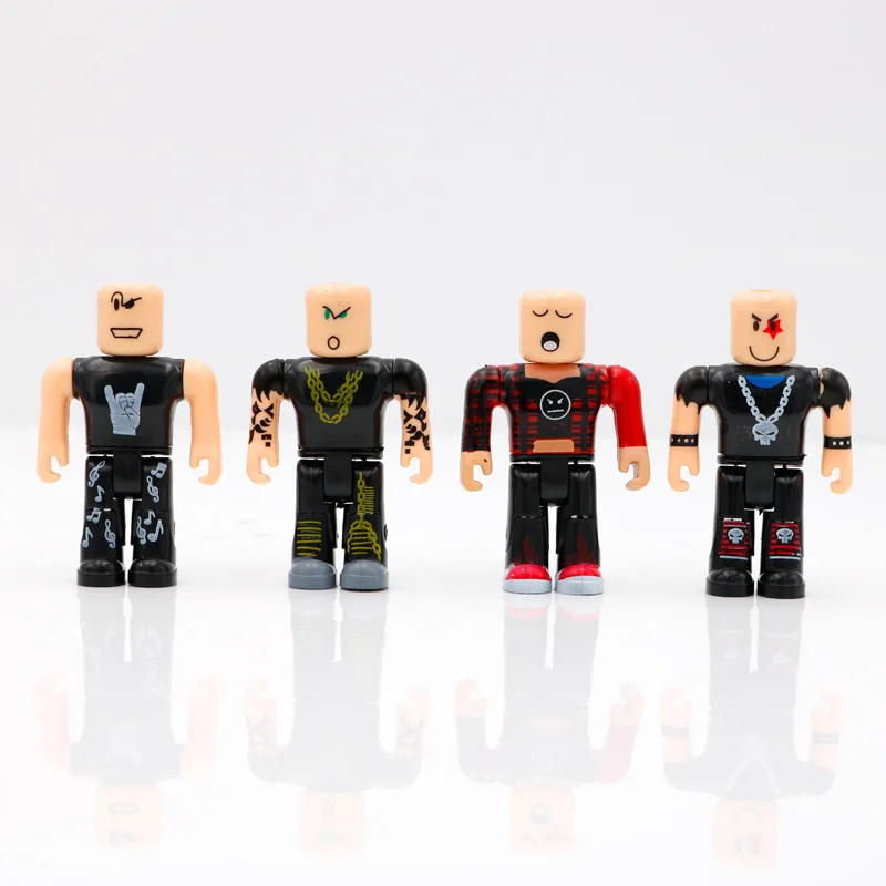 ROBLOX панк Rockers Mix & Match набор 7 см ПВХ Suite куклы для мальчиков игрушки модели Фигурки