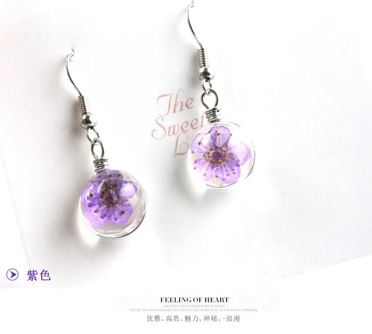 Dried flower eardrop_10