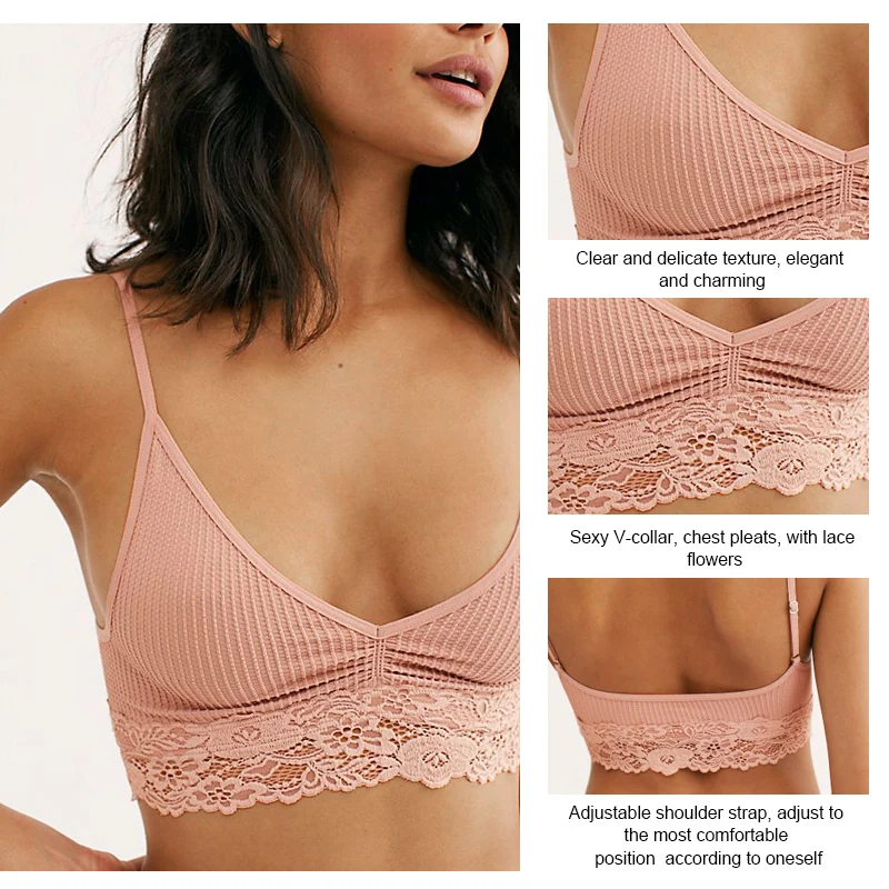 Sexy Cotton Bra Women's Underwear Seamless Wireless Bralette Soft