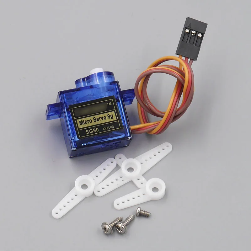 10 шт мини микро 9g сервопривод SG90 MG90S для arduino RC 250 450 6CH для вертолета самолета 4,8 V-6 V автомобиля лодки