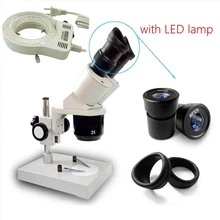 Mobile Reparatur Professionelle Binokular Stereo Mikroskop Industrielle Inspektion Werkzeug mit LED Licht