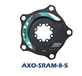 Дорожный велосипед SIGEYI АХО паук Мощность метр подходит SRAM ротора для Shimano 53/39T 52/36T 50/34T заводная головка подходит круглый/Овальная звездочка - Цвет: AXO SRAM 8 5