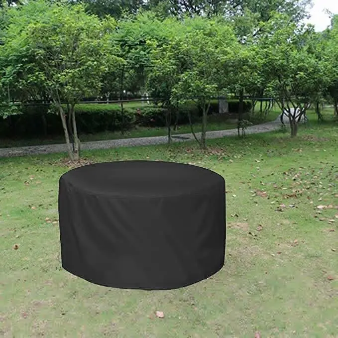 Description Picture 3 of itemOxford 210D Outdoor Waterproof Round Furniture Cover Sofa Dining Table Protection Patio Rain and Snow Meal Zhuo Dust Cover