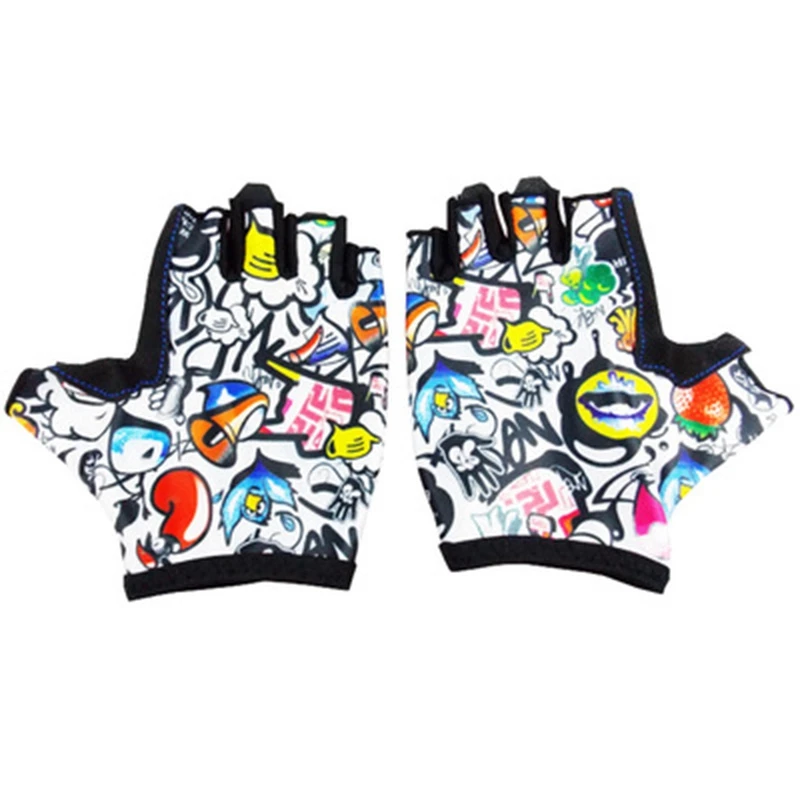 

Children'S Riding Gloves Summer Balance Bike Half Finger Thin Self-Propelled Single-Wheel Skating Sports Cycling Equipment
