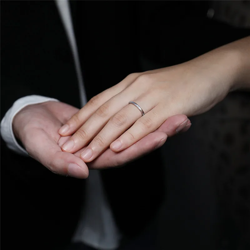 2mm Women Ring Thin Tungsten Carbide Ring Gold Colors Rose Gold/Silver Color Polished Classic Female Wedding Band Simple gold color rings gold color ring finger ring tungsten ring wedding rings wedding ring