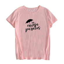 Gilmore/футболка с графическим принтом для девочек в Омнии, женская модная одежда, летняя футболка в стиле Харадзюку, черно-белая хлопковая футболка
