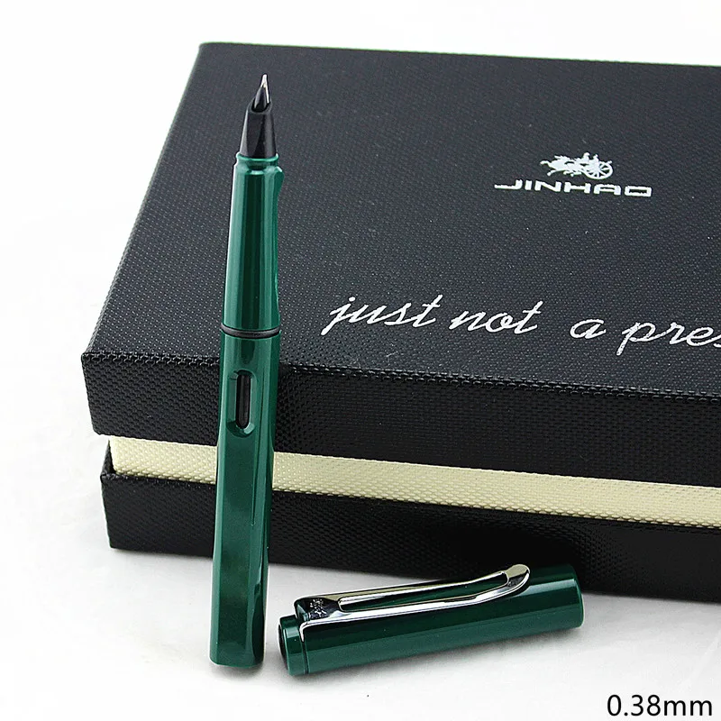 Jinhao 599A Высококачественная пластиковая перьевая ручка 0 38 мм дополнительный