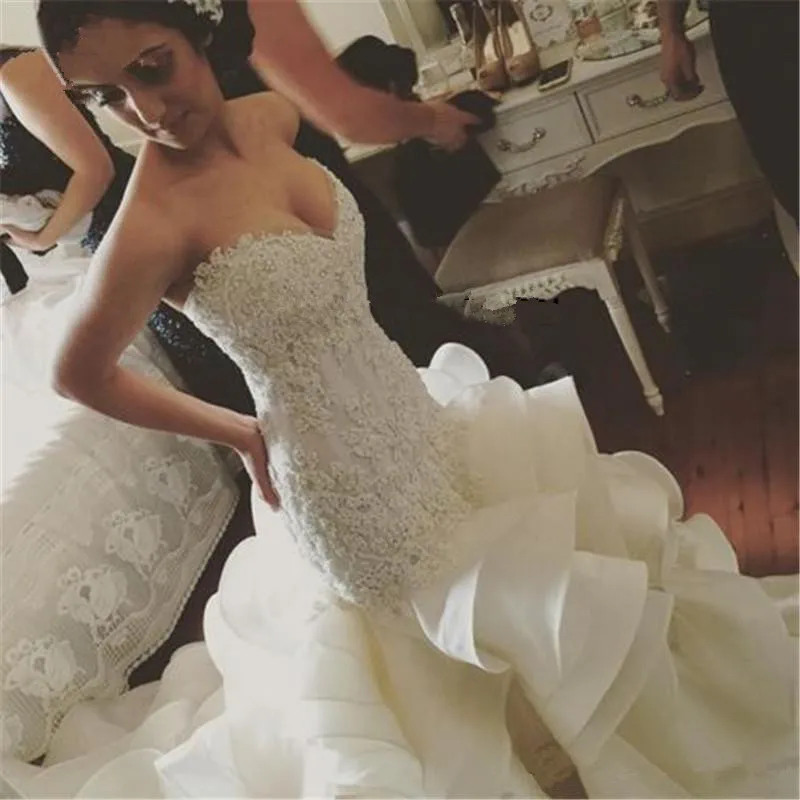 sweetheart-ruffles-cathedral-train-mermaid-wedding-dresses-2019-lace-beaded-princess-trumpet-corset-lace-up-church-garden-wedding-gown (1)_副本