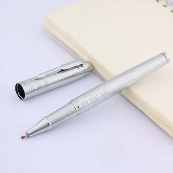 

office silver classic GIFT stainless steel lattice metal Rollerball pen