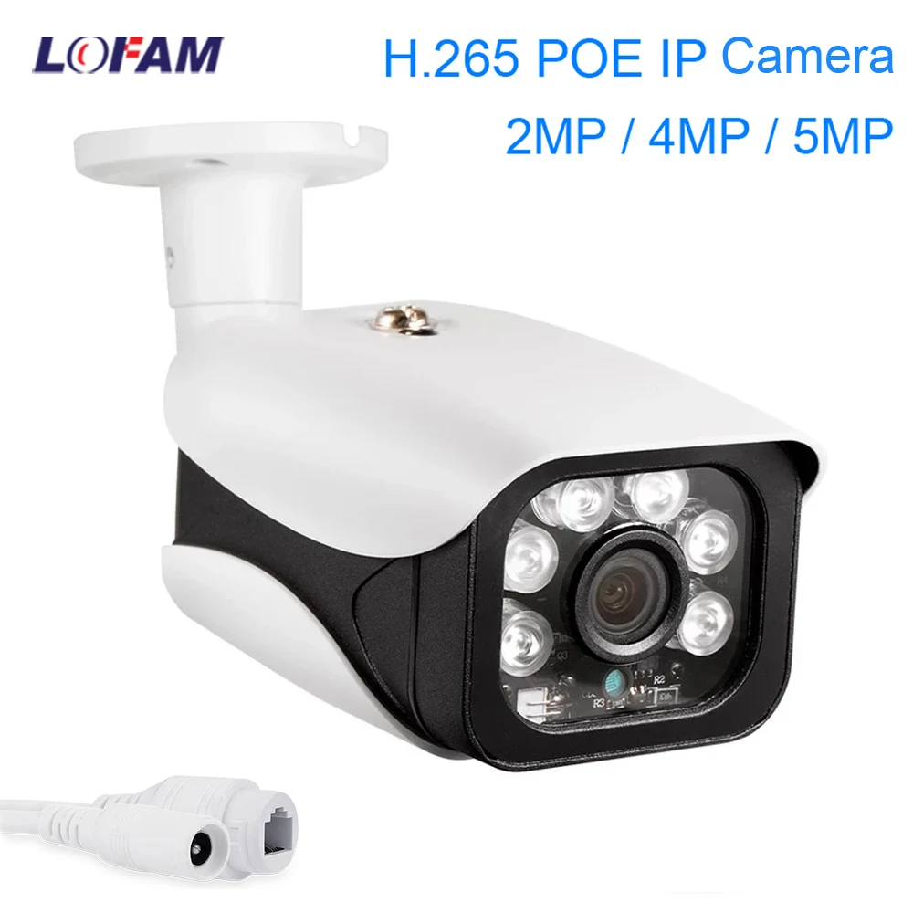 Hikvision Compatible Poe Ip Camera 5mp 4mp 2mp H.265 Outdoor Waterproof  Night Vision Security Ipc Video Surveillance Cctv Camera - Ip Camera -  AliExpress