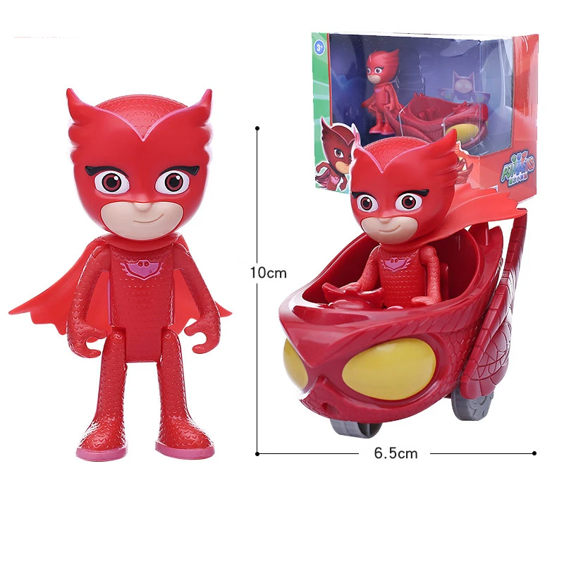 Pj Masks оригинальные игрушки Catboy Owlette Gekko модель автомобиля Аниме Фигурка Pj Mask набор аксессуаров игрушки для детей подарок на вечеринку 2S20