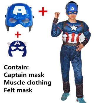 

32 The Avenger Superhero Muscle Costume Halloween & Christmas Spree Kids Spider Boy Far From Home Peter Parker Cosplay Costume