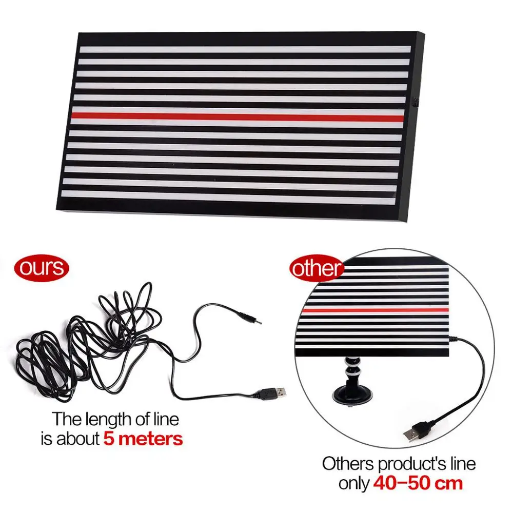  PDR LED Line Board Light Dent Reflector Lamp Dent Repair Tools Dent Detector for Car Body Dent Remo