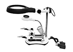 

Magnifier kromatech desktop with Holder and backlight (12 5 LED)