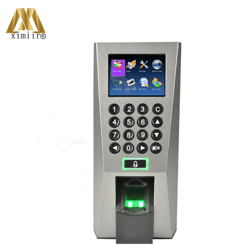 

Hot Sale Fingerprint Access Control ZK F18 Time Attendance Biometric Linux Door Access Control System Free SDK & Software