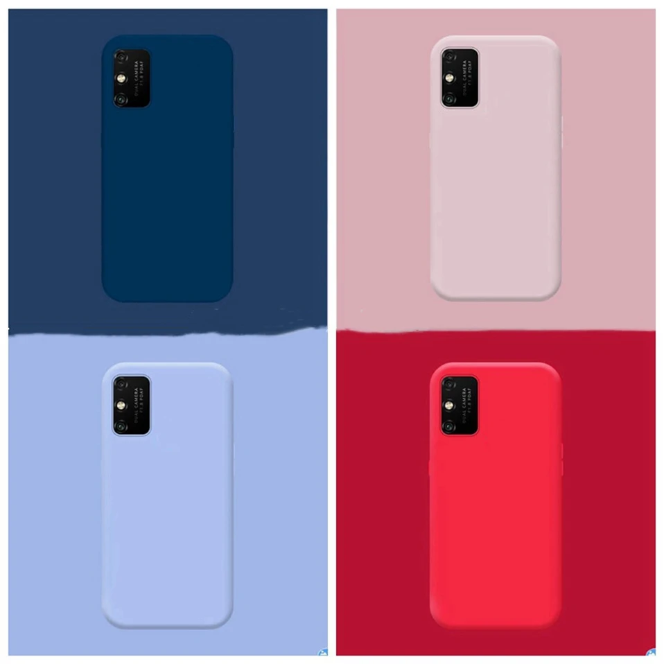 For Samsung Galaxy S Fe 5g Case Soft Candy Color Liquid Silicone Phone Back Cover For Samsung S S21 Plus Note Ultra Case Phone Case Covers Aliexpress